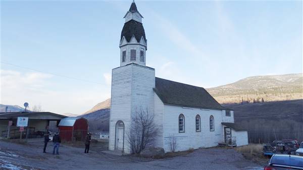 Bonaparte Indian Band Reserve Church & Cemetery across Highway
