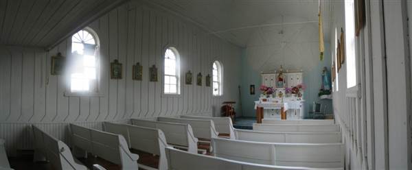 Bonaparte Indian Band Reserve Church & Cemetery across Highway