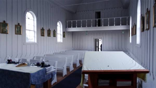 Bonaparte Indian Band Reserve Church & Cemetery across Highway