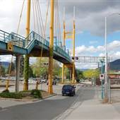 Third Ave Walking Bridge over CPR Tracks