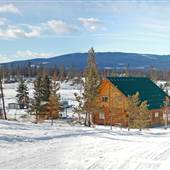 Tunkwa Lake  Resort in Tunkwa Provincial Park WINTER