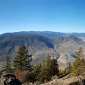 Cougar Point Viewpoint overlooking High Bar Valley