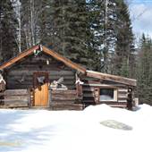 Clearwater Springs Ranch 103 - Ludtke Log Cabin WINTER