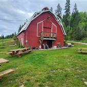 Columbia Wetlands Red Barn