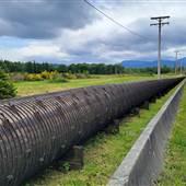 Nanaimo River Water Stave (Penstock)