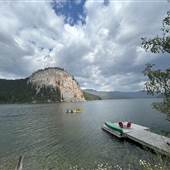 Paul Lake - Gibraltar Rock