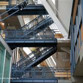 Thompson-Nicola Regional District Civic Building 3 1st FL. Art Galley Store & Library Entrance & Garage Stairs