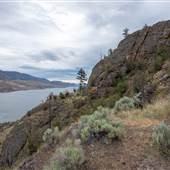 Kamloops Lake Rock Climbing Cliffs
