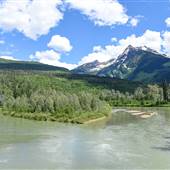 Bone Creek Forest Service Road along North Thompson River