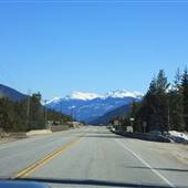 Highway 5 Blue River north to Albreda SPRING