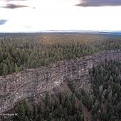 Chasm Provincial Park - Red, Yellow, Brown & Purple Toned Cliffs