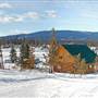 Tunkwa Lake  Resort in Tunkwa Provincial Park WINTER
