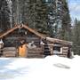 Clearwater Springs Ranch 103 - Ludtke Log Cabin WINTER