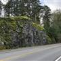 Willis Point Road Rock Cliffs