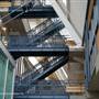 Thompson-Nicola Regional District Civic Building 3 1st FL. Art Galley Store & Library Entrance & Garage Stairs