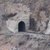 Spences Bridge South 5 Train Tunnels along Thompson River