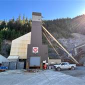 Myra Falls Mine Main Shaft
