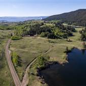 Lac Du Bois North Road & Gate