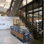 Thompson-Nicola Regional District Civic Building 4 FLOOR 2 Stairs & View