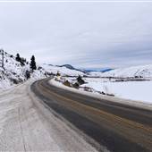 Highway 5A Kamloops-Merritt 103b - along Richie Lake, Napier Lake & Napier Ranch WINTER