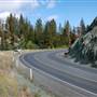 Highway 5A Kamloops to Merritt 099 - Steep & Winding Section down to Shumway Lake