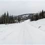 Sun Peaks Resort - Road Beyond Switchback Creek - Winter
