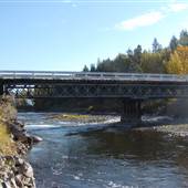 Sunshine Valley Road Bridge over Nicola River