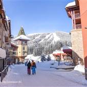 Sun Peaks Resort 100 Village Stroll WINTER