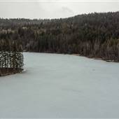 Posby Lake - North to South - Private Property - MARCH