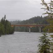 Yellowhead Highway 5 North Bridge over Clearwater River
