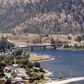 Pine Street Bridge at South Thompson River & Little Shuswap Lake