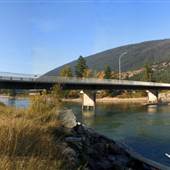 Birch Island Bridge over North Thompson River