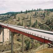 Trans Canada Highway 1 Bypass over Peterson Creek Nature Park
