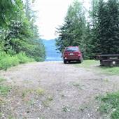 Adams Lake Brennan Creek Rec Site 35 km northend