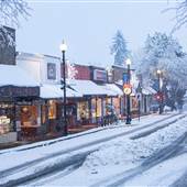 Courtenay Downtown Snowfall