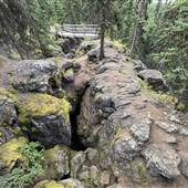 Bridge Lake Ice Caves Trail