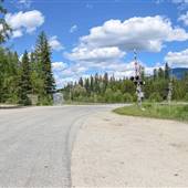 CNR Tracks and Crossing along Eleanor Lake Community Park