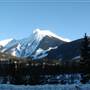 Hallam Peak at Mud Creek & Bridge WINTER