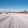 Long Lake Rd near McLeod Lake WINTER