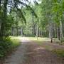 McLean Mill National Historic Site - Campgrounds and Train Tracks