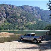*Buttle Lake Campground Beach (Strathcona Provincial Park)