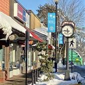 Downtown Courtenay (Winter)