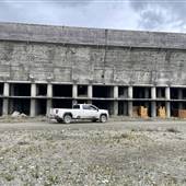 Nicola Mining Mill Site Decommissioned Cement Structures