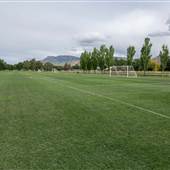 McArthur Island Park Soccer Field & Disc Golf Areas along Thompson River