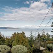 Ocean View Bungalow with tramway to beach