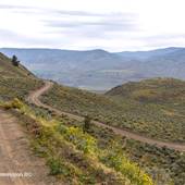 Walhachin Gravel Desert Road