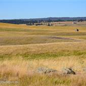 *Frolek Grasslands, Lonely Homestead Cabin, Structure and Ponds in Grasslands