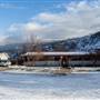 Rivermount Motel, Cafe, Cabin & Campground along North Thompson River WINTER