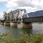 Kamloops CNR Train Bridge over South Thompson River