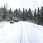 Clearwater Valley Road - Mushbowl Bridge, Rim Trails to Majeur Farm Cabin & area WINTER